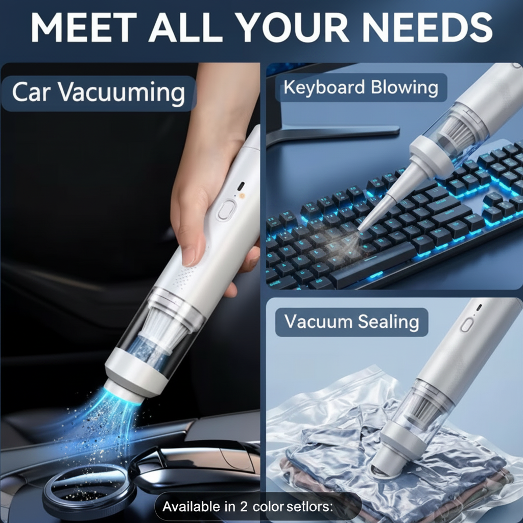 3-in-1 Portable Vacuum Cleaner